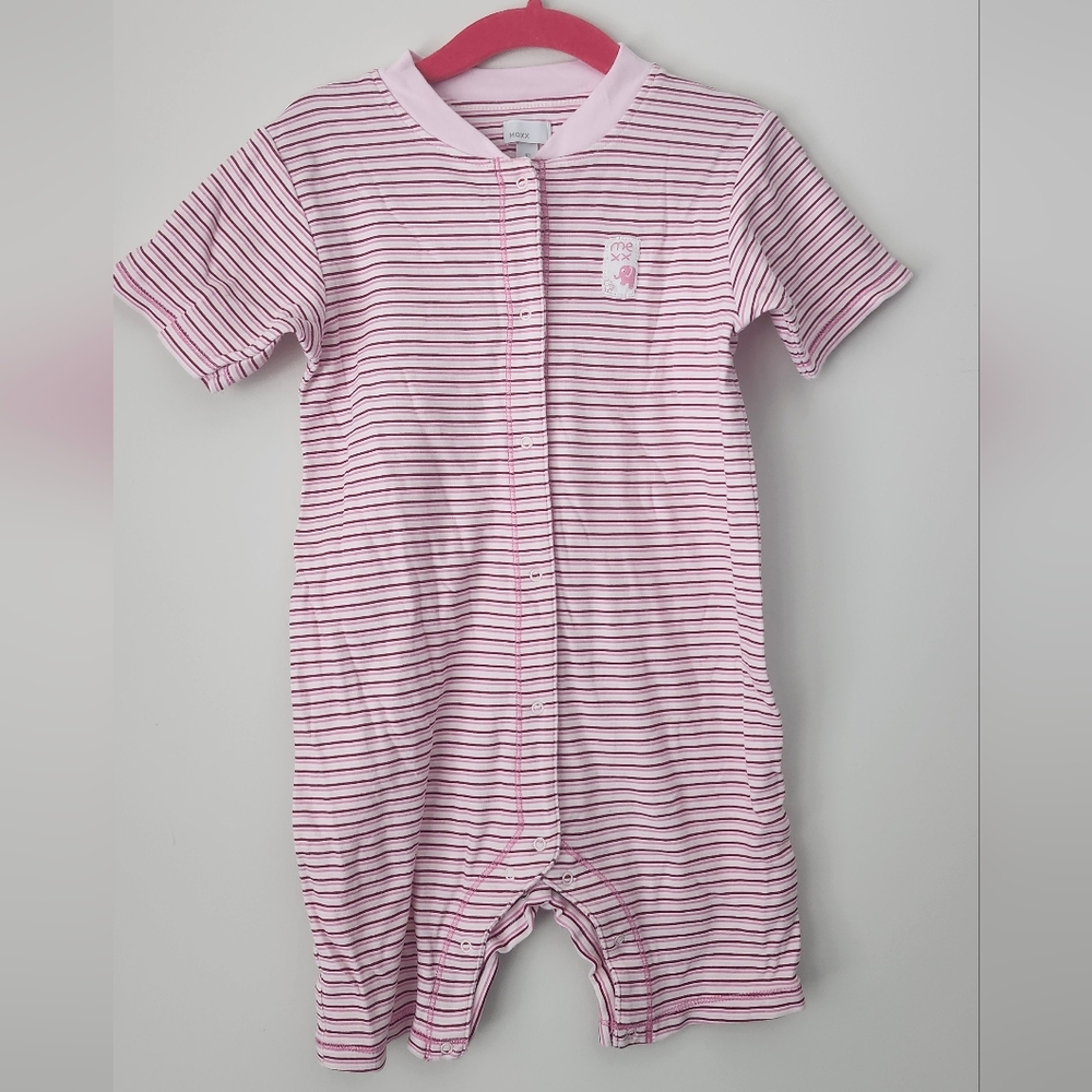 Mexx Girl's Striped Romper Shorts 30 Months